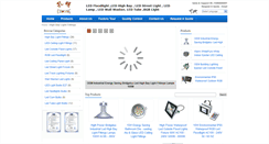 Desktop Screenshot of highbaylightfittings.com